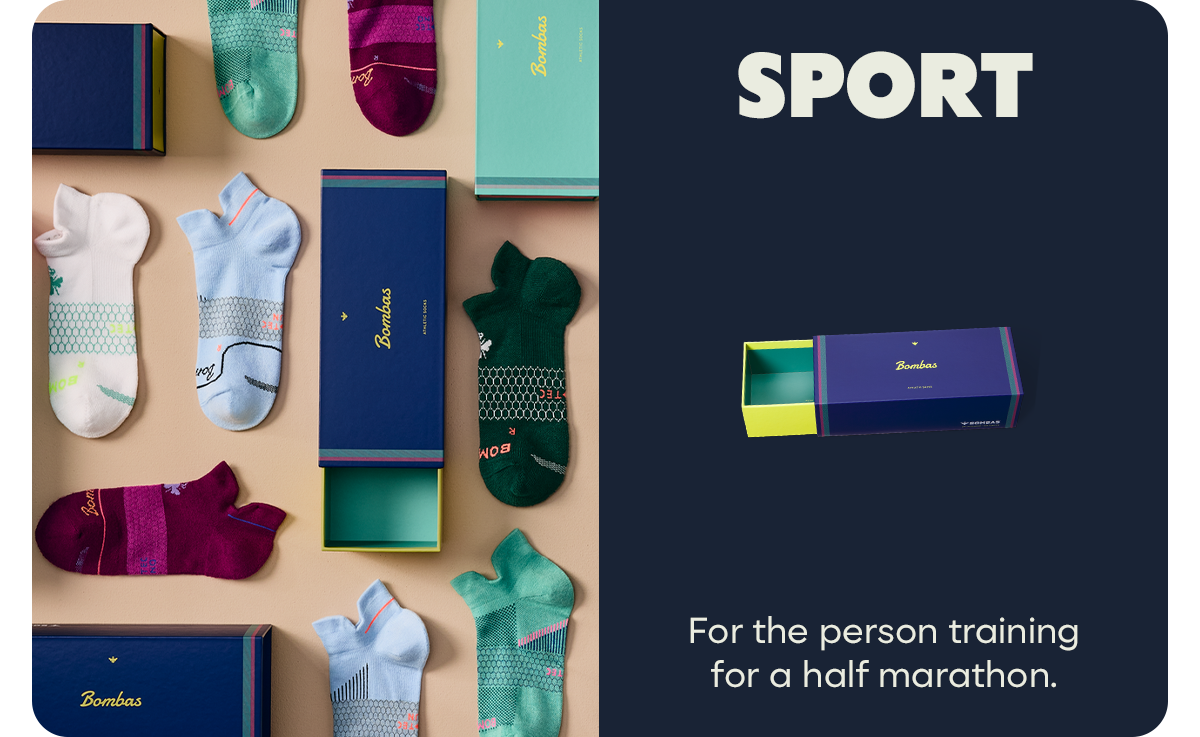SPORT | For the person training for a half marathon.