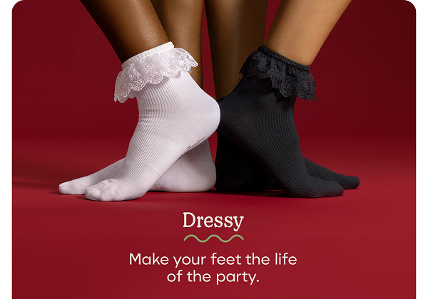 Dressy | Make your feet the life of the party.