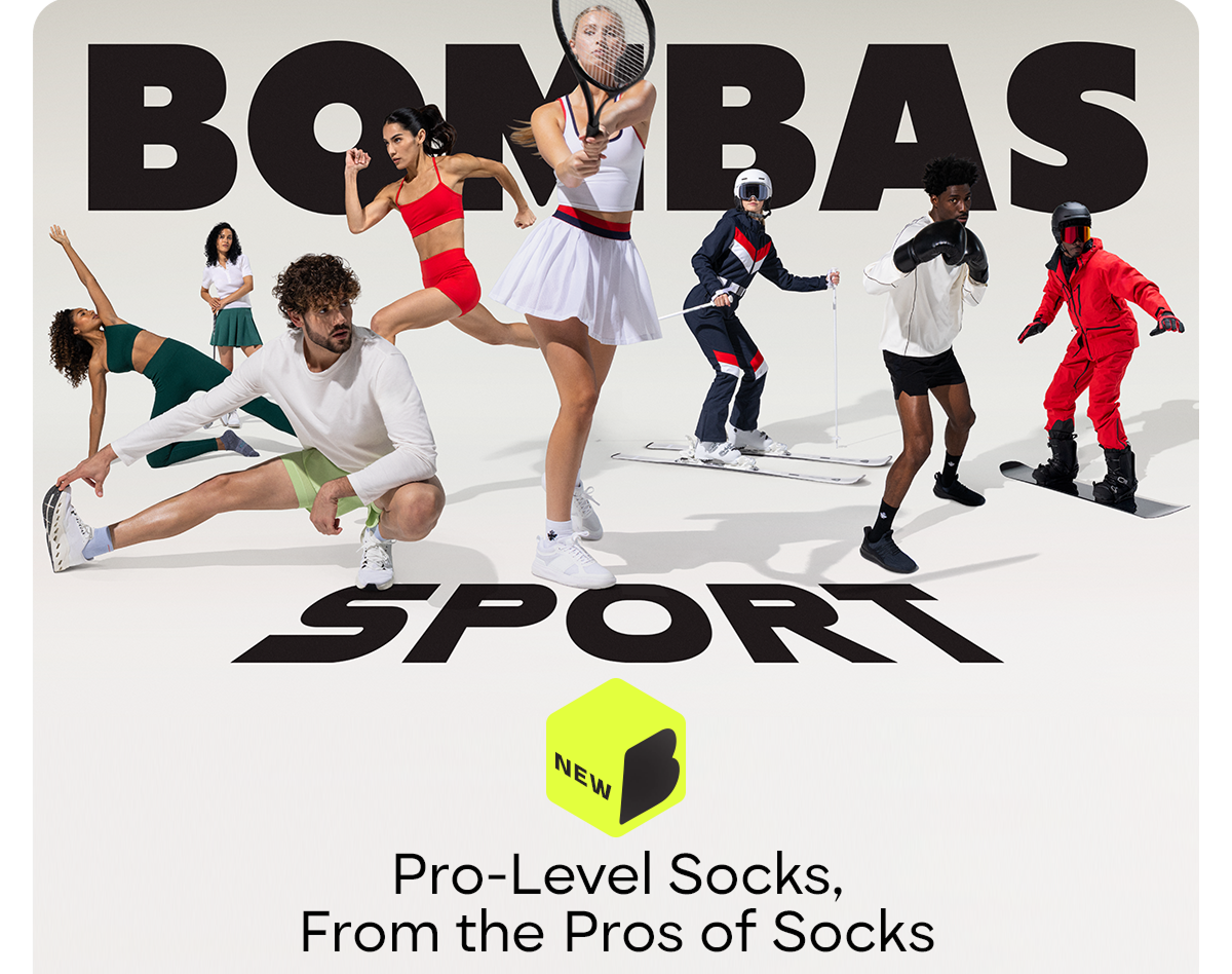 BOMBAS SPORT | Pro-Level Socks, From the Pros of Socks