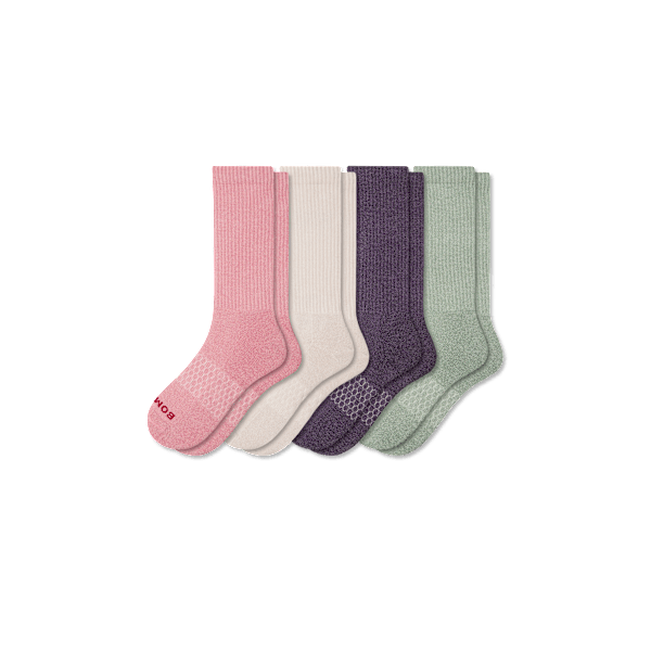 Women's Marl Calf Sock 4-Pack 