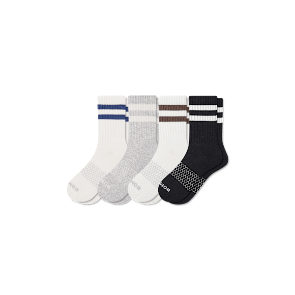 Men's Vintage Stripes Half Calf Sock 4-Pack
