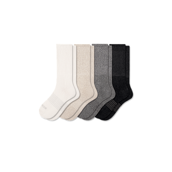 Men's Wide Calf Sock 4-Pack