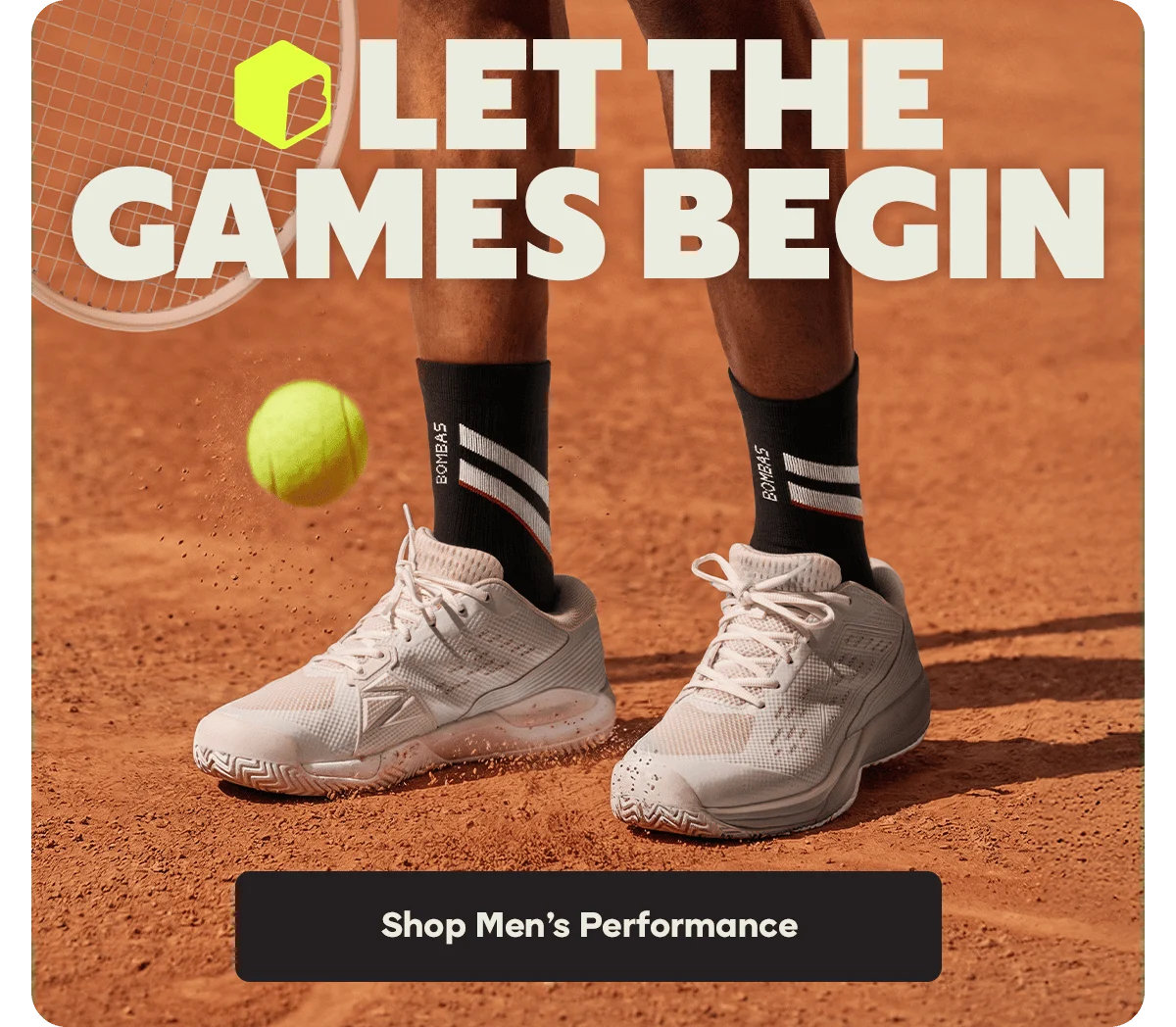 LET THE GAMES BEGIN. Shop Men's Performance