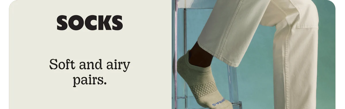 SOCKS. Soft and airy pairs.
