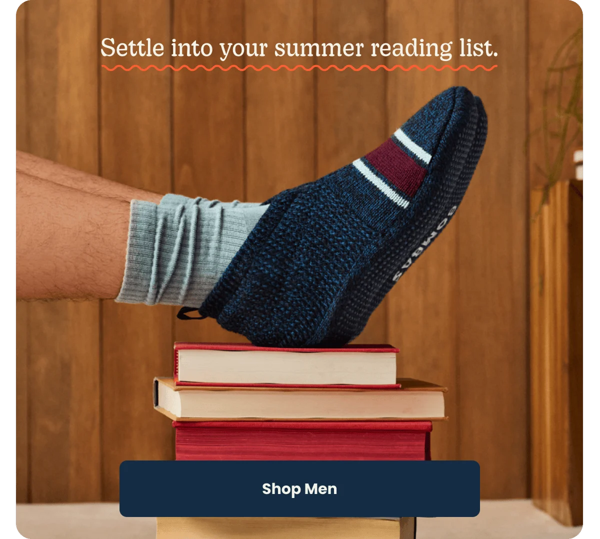 Settle into your summer reading list. Shop Men