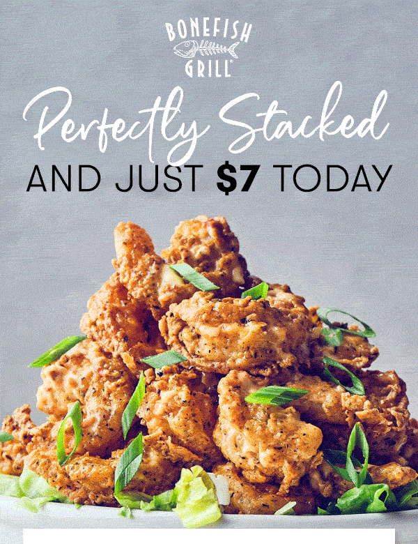 Enjoy $7 Bang Bang Shrimp®* on BANG WEDNESDAY with any purchase - in restaurant only MAKE RESERVATION