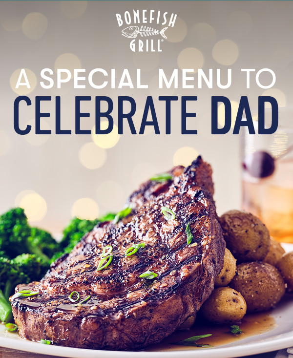 A Special Menu To Celebrate Dad