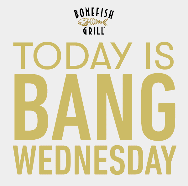 TODAY IS BANG WEDNESDAY
