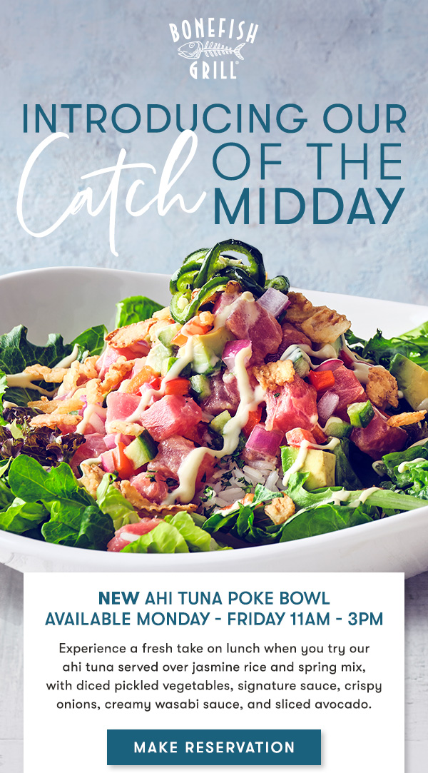 Explore our New Lunch Menu Every weekday, you can enjoy delicious soups, salads, bowls and sandwiches, plus our NEW $14.9 Prix Fixe lunch—including your choice of a Coca-Cola® beverage, a soup or salad, and a select entrée served with a side. Escape the ordinary and join us for lunch this week!