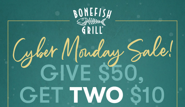 Cyber Monday Sale!