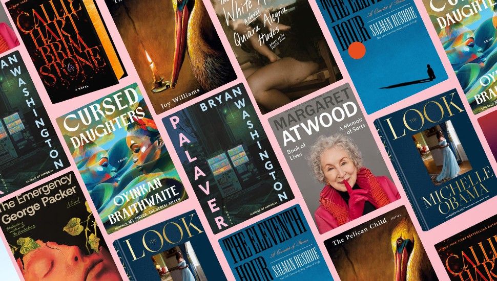 collage of november release book covers