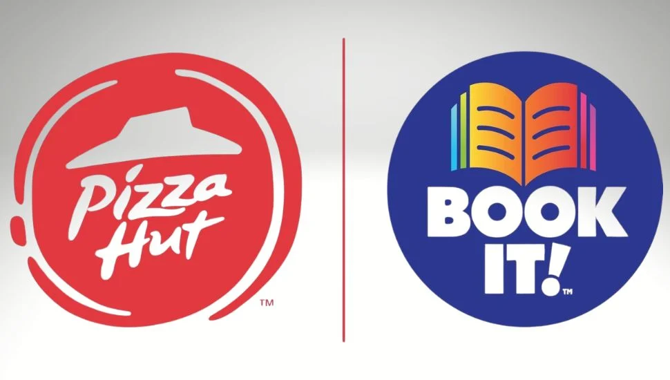 Pizza Hut and Book It! logos