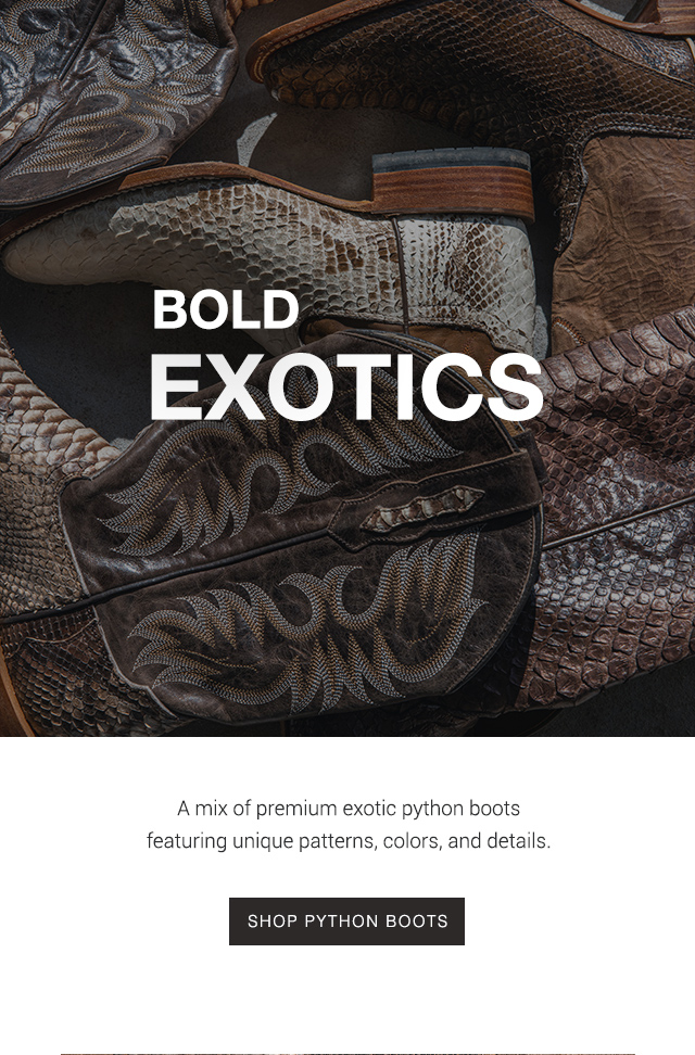 Boots & Apparel - Shop Now »