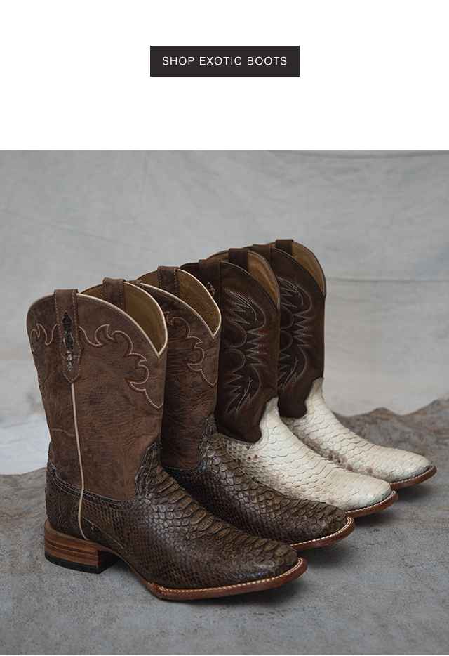 Boots & Apparel - Shop Now »