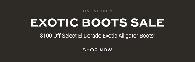 Boots & Apparel - Shop Now »