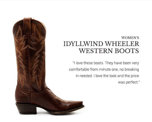 Boots & Apparel - Shop Now »