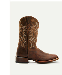 Boots & Apparel - Shop Now »