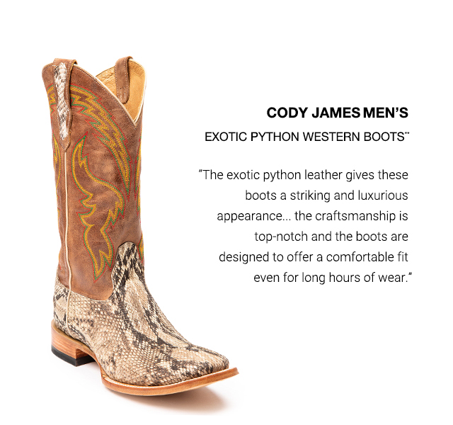 Boots & Apparel - Shop Now »