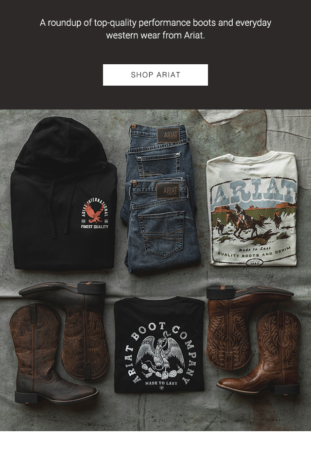 Boots & Apparel - Shop Now »