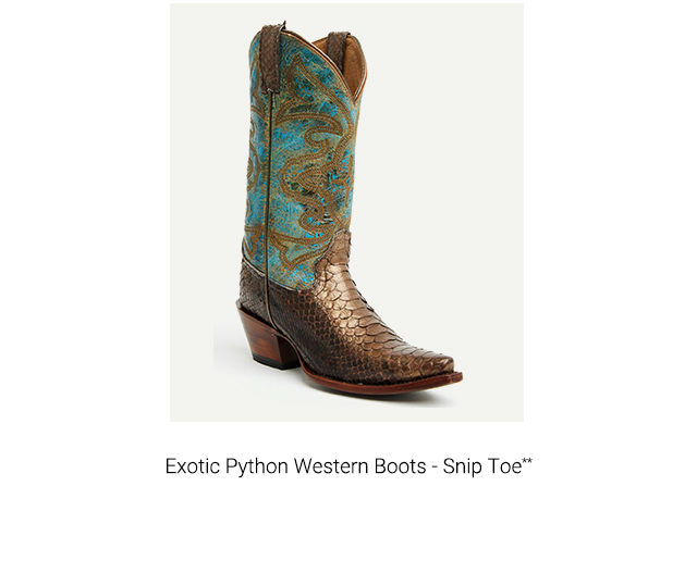 Boots & Apparel - Shop Now »