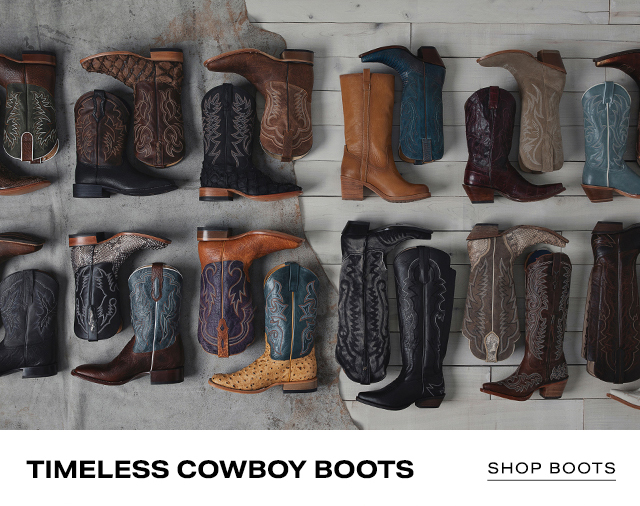 Boots & Apparel - Shop Now »
