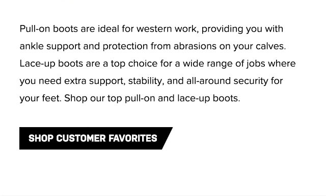 Boots & Apparel - Shop Now »