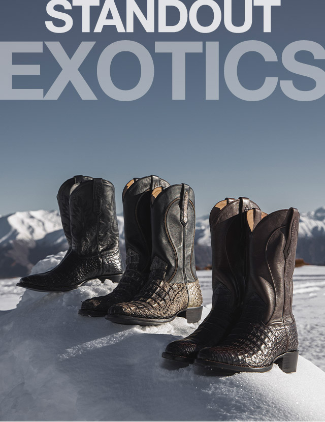 Boots & Apparel - Shop Now »