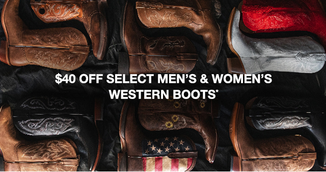 Boots & Apparel - Shop Now »