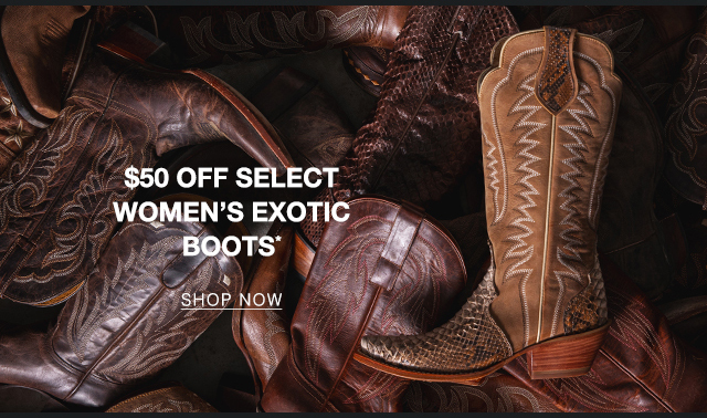 Boots & Apparel - Shop Now »