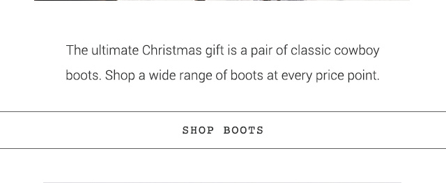 Boots & Apparel - Shop Now »