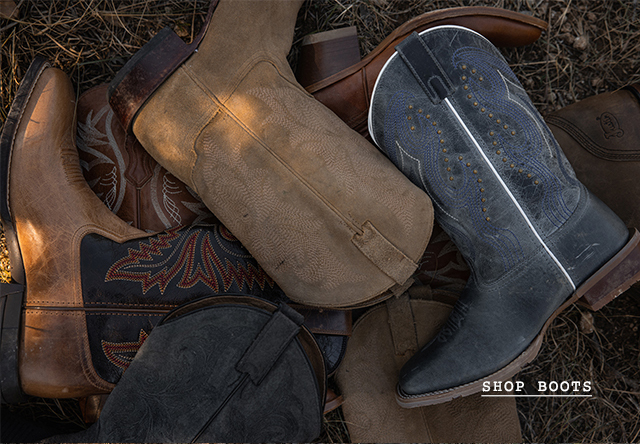 Boots & Apparel - Shop Now »