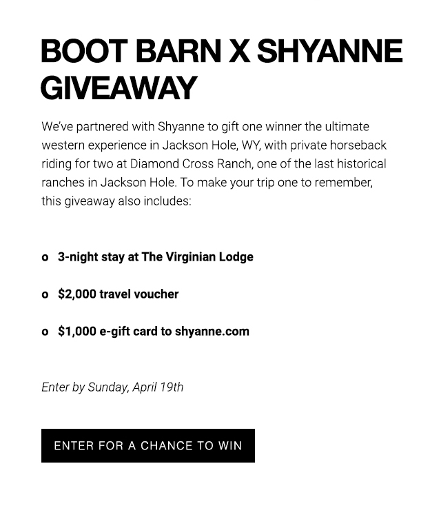 Boots & Apparel - Shop Now »