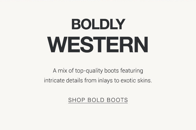 Boots & Apparel - Shop Now »