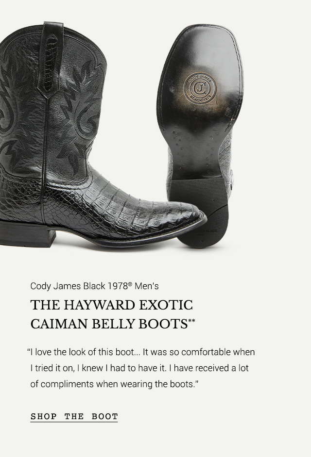 Boots & Apparel - Shop Now »