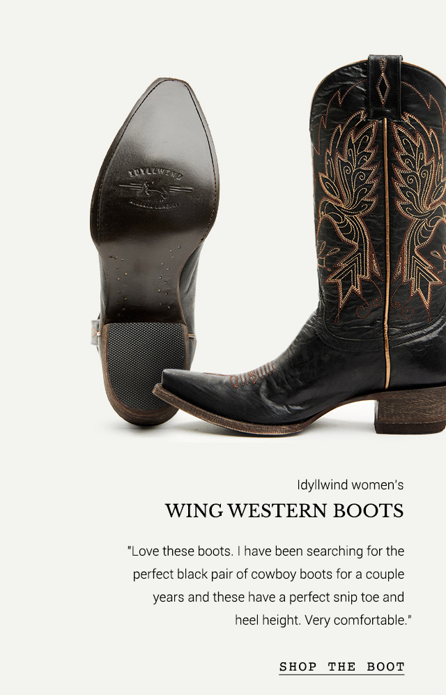 Boots & Apparel - Shop Now »
