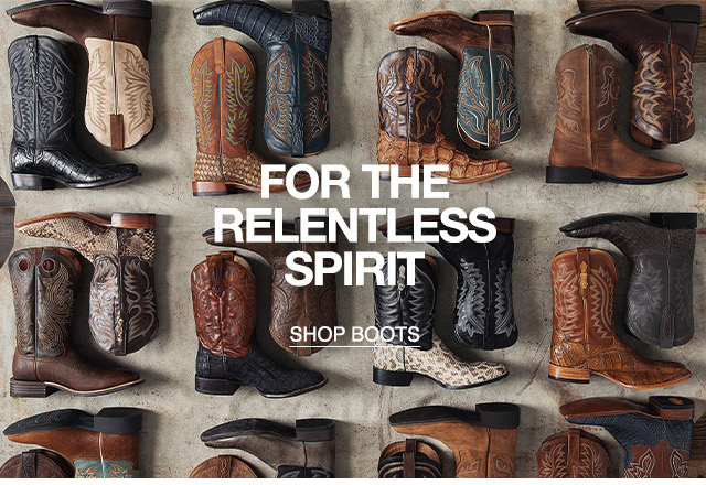 Boots & Apparel - Shop Now »