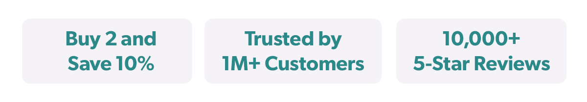 Trusted by 1M+ Customers!