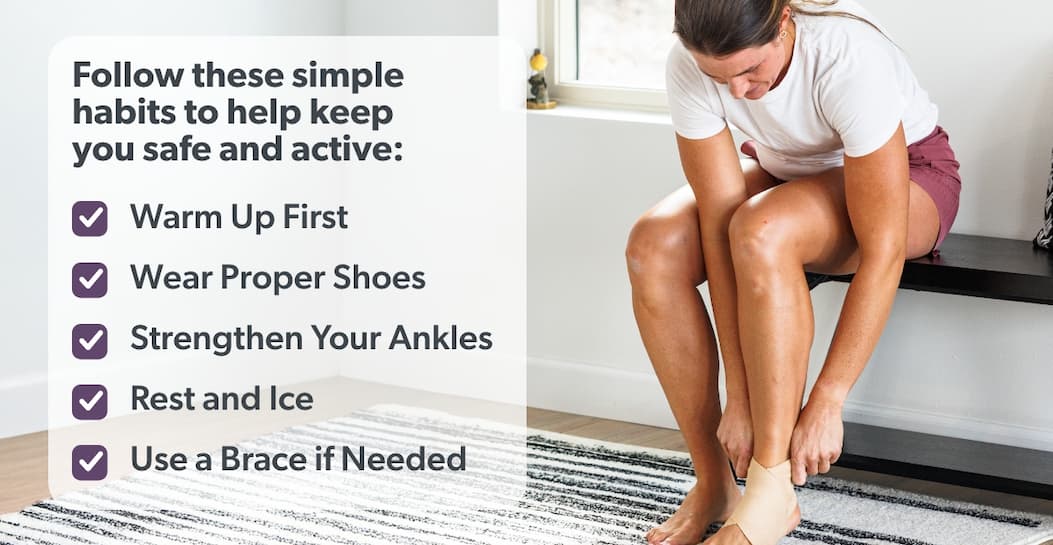 Follow these simple habits to help keep you safe and active