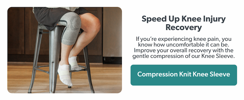 Compression Knit Knee Sleeve