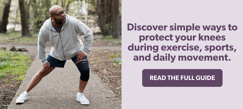 Discover simple ways to protect your knees during exercise, sports and daily movement.