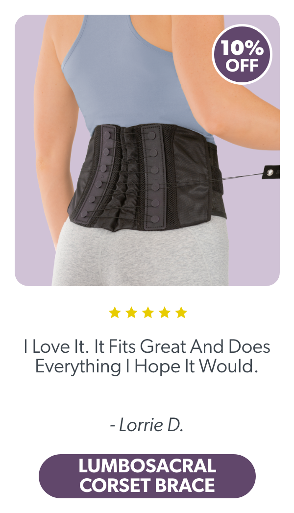 Lumbosacral Corset Brace