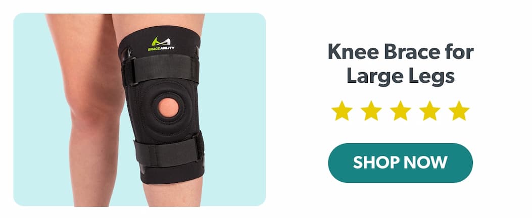 Knee Brace for Large Legs