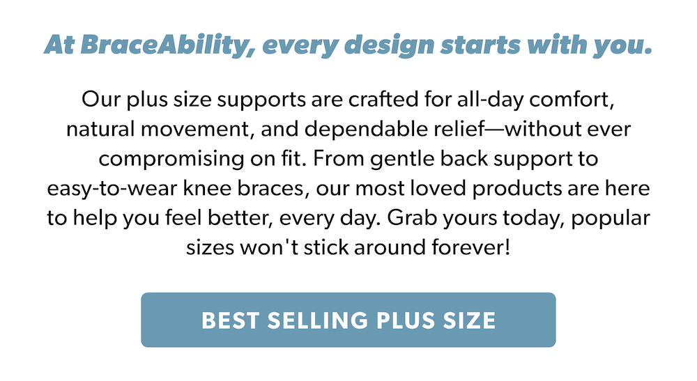 dont settle for a brace that bunches, pinches, or slips