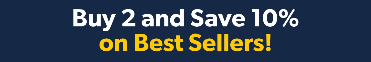 Buy 2 and Save 10% on Best Sellers! 