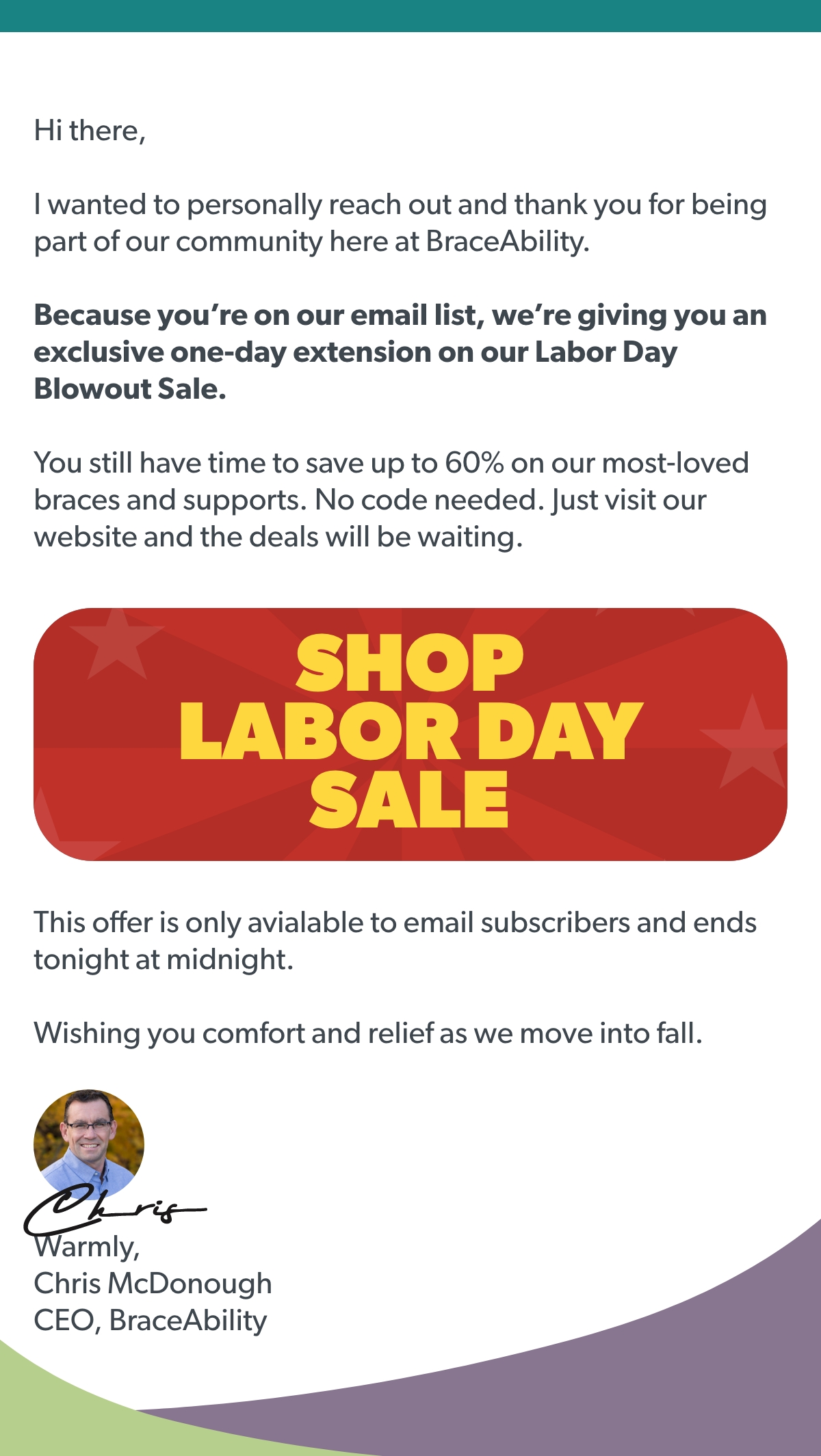 Shop Labor Day Sale