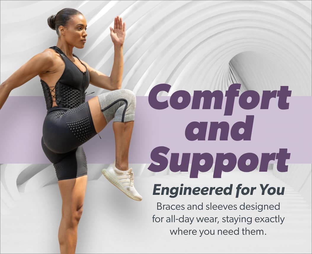 Whether you’re looking for rib recovery brace  post-surgery or a 24/7 wear ankle sleeve, we have lots of new ways to support you coming this month, so stay tuned!