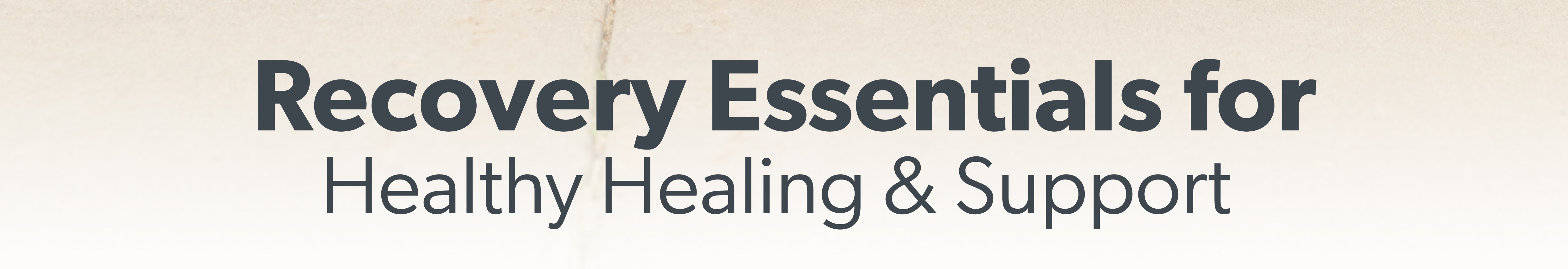 recover essentials for healthy healing and support