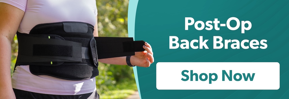 post op back braces