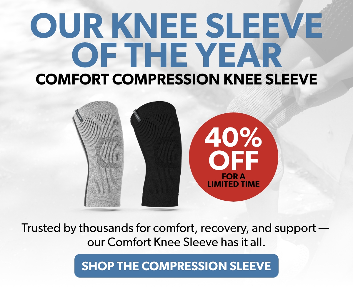 Our knee sleeve of the year; Comfort Compression Knee Sleeve