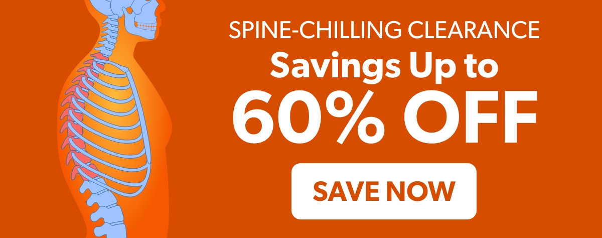 Spine-Chilling Clearance Savings Up to 60% Off